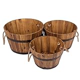 Maße: groß: ca. 50 x 50 x 30 cm, mittel: ca. 44 x 44 x 27 cm , klein: ca. 38 x 38 x 23 cm