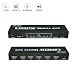Produktbild Belfen HDMI Matrix Splitter / HDMI Schalter | 4 in 2 mit SPDIF (Toslink) und 3,5 mm Audioausgang | HDMI Selector / Konverter Box mit IR-Fernbedienung und Netzteil-Unterstützung Ultra HD 4K x 2K / MHL / 3D / 1080p / ARC
