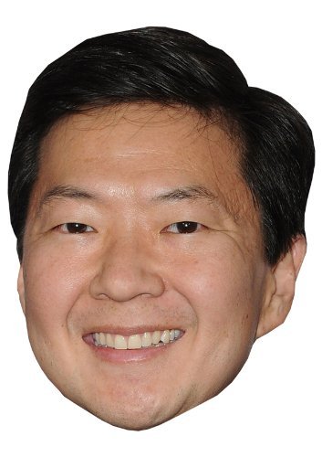 Promi-Maske # 2 Ken Jeong, zum Selberbasteln