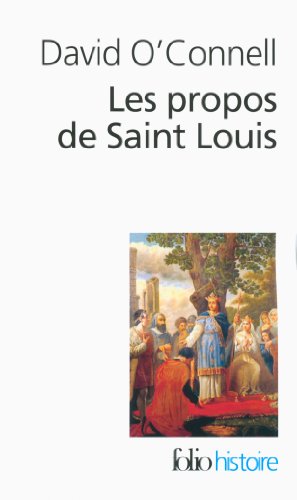 couverture de : Les propos de Saint Louis