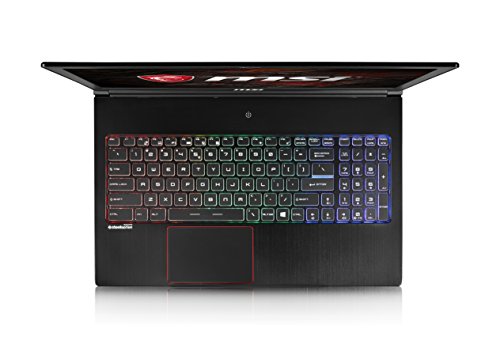 MSI GS63VR 7RG Stealth Pro 048UK 15 6-Inch Gaming Laptop -  Black   Intel Core i7-7700HQ 2 8 GHz  16 GB RAM  512 GB SSD Plus 1 TB HDD  GeForce GTX 107