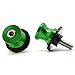 Produktbild 2tlg M8*1,25 Alu Schwingenschutz Schwingenadapter Ständer Bobbins Spool Racingadapter Ständeraufnahme 8mm für Ducati Triumph Z900 Z800 ZX10R/6R S1000RR CBR1000RR/250R/600RR/900RR GSXR (Green)