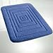 Produktbild Kleine Wolke 4567769104 Charly Teppich für WC-Sitz aus Baumwolle blau 47 x 50 cm