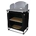 Produktbild 10T Camkitchen - Camping-Küche 2 Fächer Alu-Arbeitsfläche und Windschutz 53x75x117cm