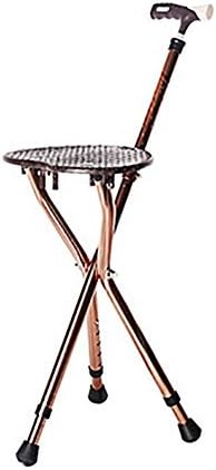 Qian Aluminum Crutches Stools Stools Elderly Footstops Folding Walker Multifunctional Stick Chair