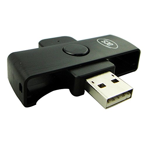 KKmoon Tragbare Smartcard USB-ACR38U-N1 CAC gemeinsamen Zugang Reader Writer ID SCM Smart Kartenfaltung