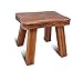 Produktbild XFGHN Home Kleine Bank Haushaltshocker Einfache Massivholzkind Change Schuhe niedriger Hocker Erwachsener Xiaofang Tengzi 25cm hoch stark und robust Faltbarer Lederhocker (Farbe: # 1) (Color : #2)