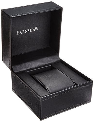 Thomas Earnshaw Men's Bauer Mechanical Skeleton Automatic Watch with Silver Dial Analogue Display and Brown Leather Strap ES-8049-03