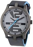 Bruno Banani Herren-Armbanduhr XL Neos Analog Leder BR21038