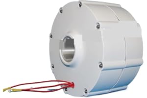 Låghastighet 800W 1000W 12V 24V 48V Gearless Permanent Magnet Generator AC Alternatorer Användning for vindkraftverk Vattenturbin(With base,24V,500w)