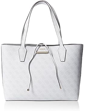 Guess Damen Hwel6422150 Shopper, Silber (Ice Silver), 12.5x27x42.5 cm