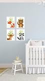 Bild Set Waldtiere DIN A4 Tiere Wandbild K1-K4 - 2