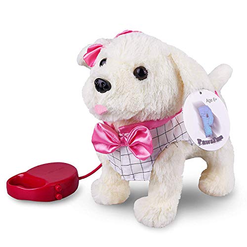 Jouet Chien Interactif DeAO Avec Baignoire - Peluche Lavable, 15 Accessoires De Toilettage, Pour Enfants 3-8 Ans