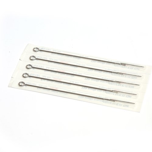 5pcs Professional Sterilized Round Liner Tattoo Needles 7RL
