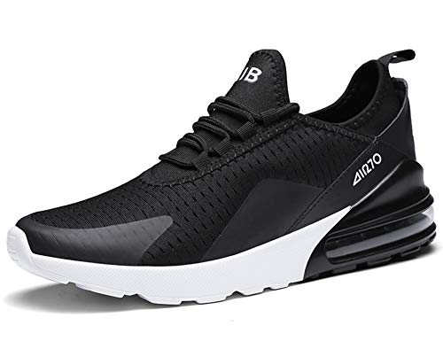 GNEDIAE Homme AIR 270 Bas-Top Basket Mode Chaussures de Sports Course Sneakers Fitness Gym athlétique Multisports Outdoor Casual Noir 46 EU