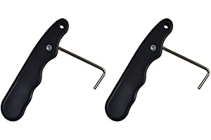 BDHI 2pcs Figure Ice Skate Lace Tightener Laces Puller Ice Skate Lace Tightener Tool for Figure-Skates Boots Shoes Rollerblades(Y05-2)