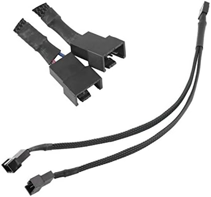 Single Motherboard PWM Fan Splitter for 2 PWM Fans (AK-CBFA04-15)