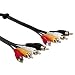 Produktbild Hama Audio-Kabel 4 Cinch-Stecker - 4 Cinch-Stecker, 1,2 m