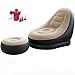 Produktbild TZZ Aufblasbare Liege Sofa Deluxe Sessel 1 Stühle Hocker Kreativ Stuhl Freizeit Stuhl Einzelsofa Mittagspause Aufblasbare Schlafcouch (mit Luftpumpe aufblasbare Kopfstütze)