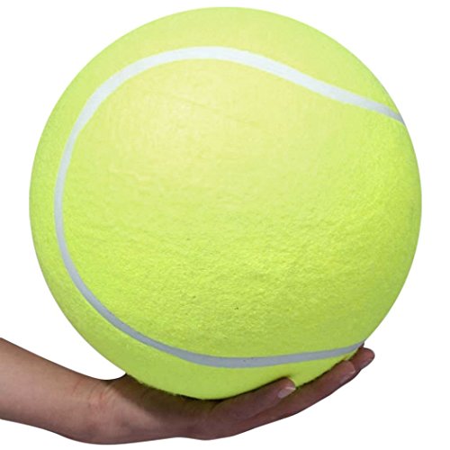 Entrenamiento del perrito de perro de juguete para mascotas Ardisle XXXL pelota de tenis gigante Jumbo Ejercicio 24cm de la novedad