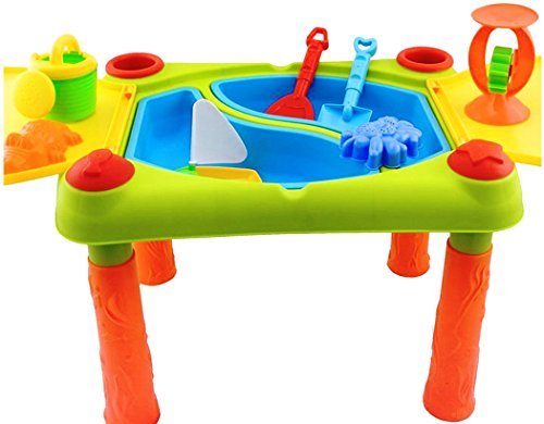 Sand and water play table 2 in 1 Large Size with Hinged Lid by Inside Out Toys