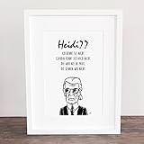 Bild, Poster, Kunstdruck, Deko, handgezeichnet, 