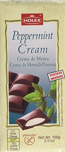 Holex Peppermint Filled Chocolate Bar 100 g (Pack of 5)