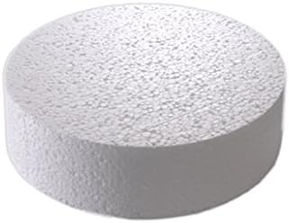 ROUND, 3inch DEEP, Polystyrene Straight Edge Cake Dummy (12" Diameter)