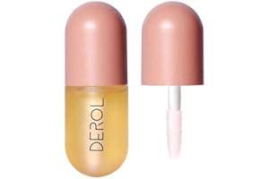 Allbestaye Lip Plumping Lipgloss Plumper Booster Enhancer Anti Aging Lippenpflegestift (yellow)