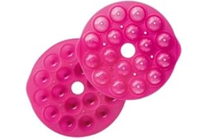 Lékué Cake Pop moule 18 Cavité Silicone 45 x 35 x 25 cm Rose