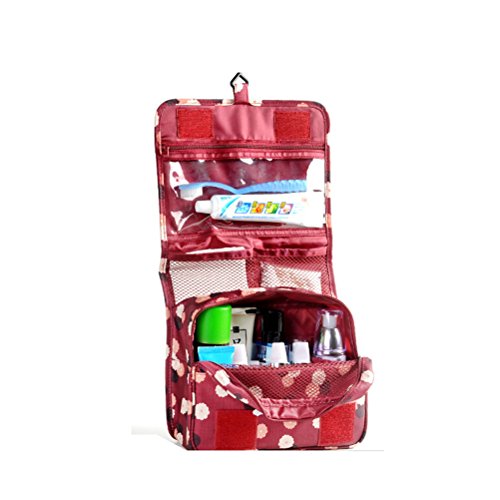 Pixnor Waschtasche Wasserdichte hängen Wash Handtasche Lagerung Urlaub Kulturbeutel Make-up kosmetische RS Toilette Tasche Pouch Reiseveranstalter - 2