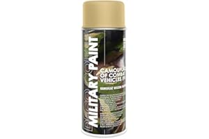 Deco Color 1 Stück 400ml Militär Army Militärlack Lackspray Nato Farbe wählbar (beige RAL 1001)