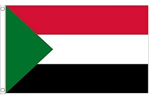 FlagSuperstore Sudan Flag 5 x 3 FT - 100% Polyester With Eyelets