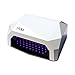 *NEW* NYK1 Pure LED SALON White Shellac Professional CURVED Gel Nail Lamp - SUPER FAST 30 second Drying Time. Instant Curing with 100% LEDs and 3 Timer Settings. Perfect for FULL hand as well as Feet!
