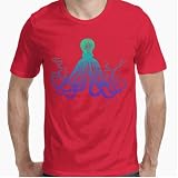 pulpo para serigrafia 4 brazos Camiseta de gran confort, práctica y funcional, con corte moderno que siempre sienta bien.