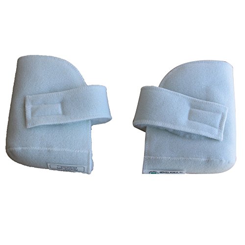 Paire de chaussons anti-escarres (gauche et droit) | Protège son pied et talon | Talonnières anti escarres