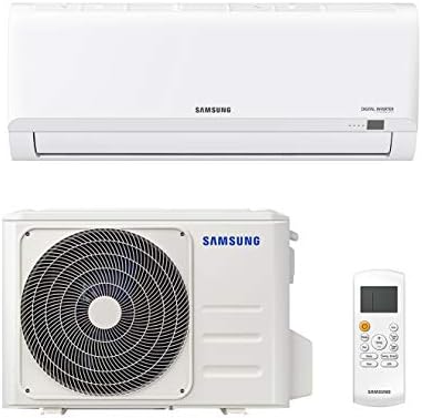Samsung AR30 Malibu, Climatizzatore Monosplit in pompa di calore, 12000 BTU, GAS R32, AR12TXHQBWKNEU+AR12TXHQBWKXEU, [Classe di efficienza energetica A++/A]
