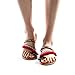 Produktbild Makefortune Summer Damenschuhe, modische ethnische Flache Ferse Hausschuhe Strand Sandalen römische Schuhe