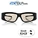Produktbild Tech'Import® 2x 3D Active Shutterbrille für 3D Beamer - "Wave Xtra series" mit 2 Ladegeräten- Full HD 1080p - Universal DLP-Link 3D Brillen kompatibel mit alle DLP projecktoren