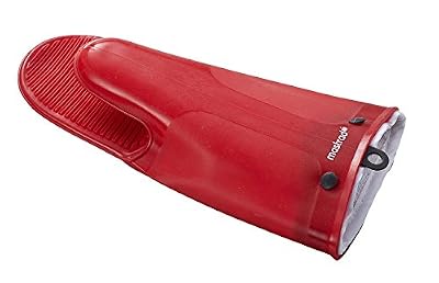 Mastrad F82315 Gants en Silicone et Coton Rouge 29,3 x 13 x 3 cm