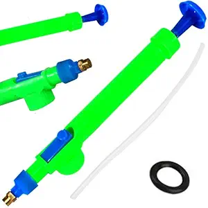 PE Adjustable Bottle Spray Gun High Pressure Garden Pump for Plants Garden Water Pesticide Car Wash Brass Nozzle Sprayer Pack of 1