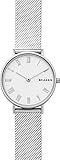 Skagen SKW2712 Hald Uhr Damenuhr Edelstahl Edelstahl 3 Bar Analog Silber
