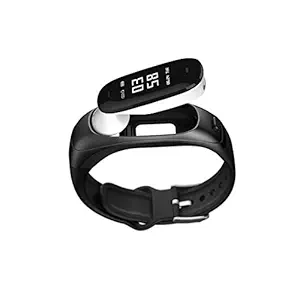 SOULFIT Sonic V08 activity tracker with detachable bluetooth earpiece, Heart Rate, Blood Pressure Monitoring, Sleep Analysis, Pedometer, Long Battery Life and Sedentary Reminders for Men and Women - 1 year warranty