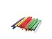 Price comparison product image OVVO Approx.50 PCS Creative Colored Popsicle Stick Ice Cream Bar Wood Craft Birch Sticks(114*10*2Colorful)