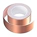 Produktbild Kupferfolie Klebeband 50mm x 26m,Bingolar EMI Kapton Tape Klebeband Selbstklebend Abschirmband Kupferfolie Kupferband Schneckenschutz Selbstklebend EMI Abschirmband Copper Foil Tape(0,06mm Stärke)