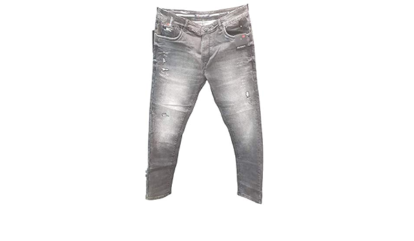 Regular fit Ankle Carbon Black Jean 