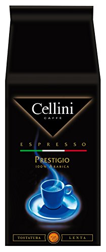 Cellini Prestigio 100% Arabica Ganze Bohne, 1000 g, 1er Pack (1 x 1 kg)