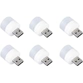 Monte Lua Mini LED lamps, reading light, 6-piece portable mini USB night light, mobile LED, baby sleep, mobile charging l