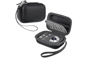 Leayjeen Funda Protectora par Cámara Digital Compacta, Compatible con FAYIBUY/Kodak/Umipyiza/Amdeurdi/Amdeurdi/CCN/DPFIHRGO (Solo Funda)