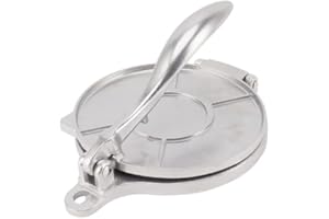 Yosoo Health Gear Tortilla-Presse, Aluminiumlegierung, Roti-Maker, Manuelle Taco-Pressmaschine, Chapati-Maker, Presswerkzeug für die Herstellung von Pizza-Pie-Pattys (-3118230276311)